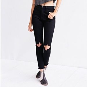 BDG Black skinny jeans